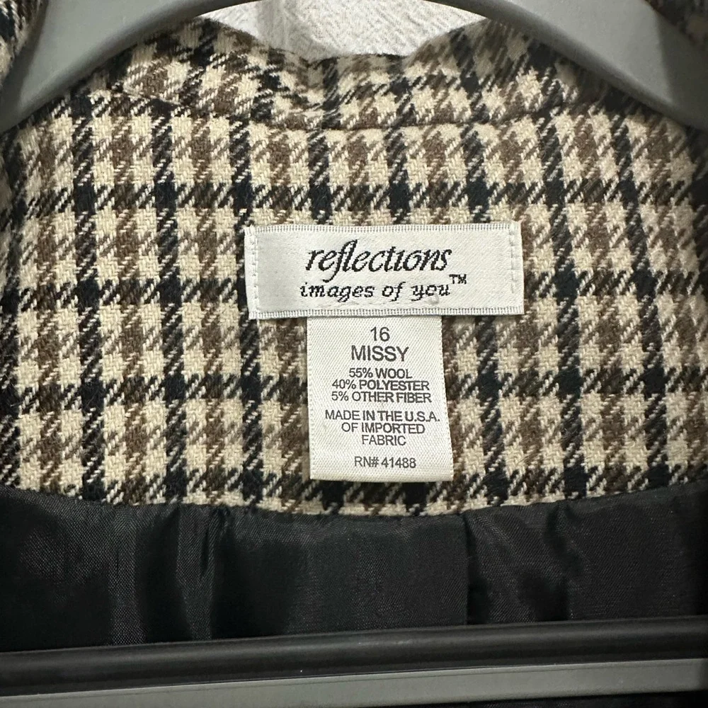 Checked blazer jacket - Picture 4 of 4